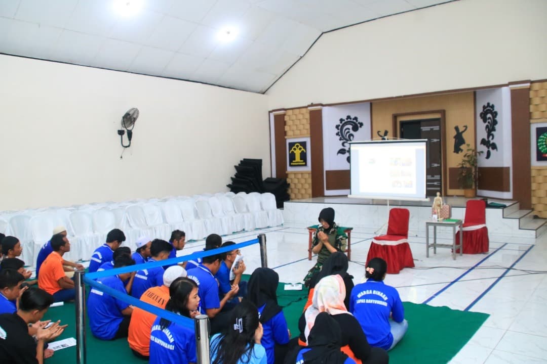 Warga Binaan Lapas Kelas IIA Banyuwangi Dibekali Pelatihan Terapi Tradisional