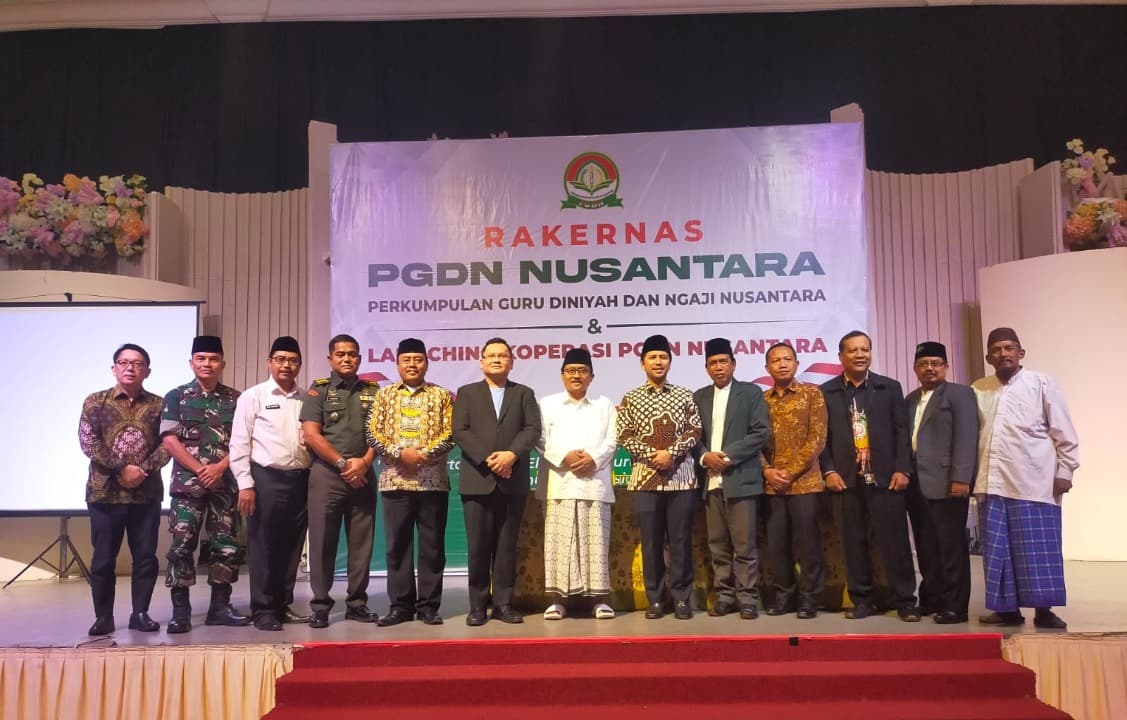 Gelar Rakernas di Surabaya, PGDN Nusantara Perjuangkan Insentif Guru Diniyah dan Ngaji