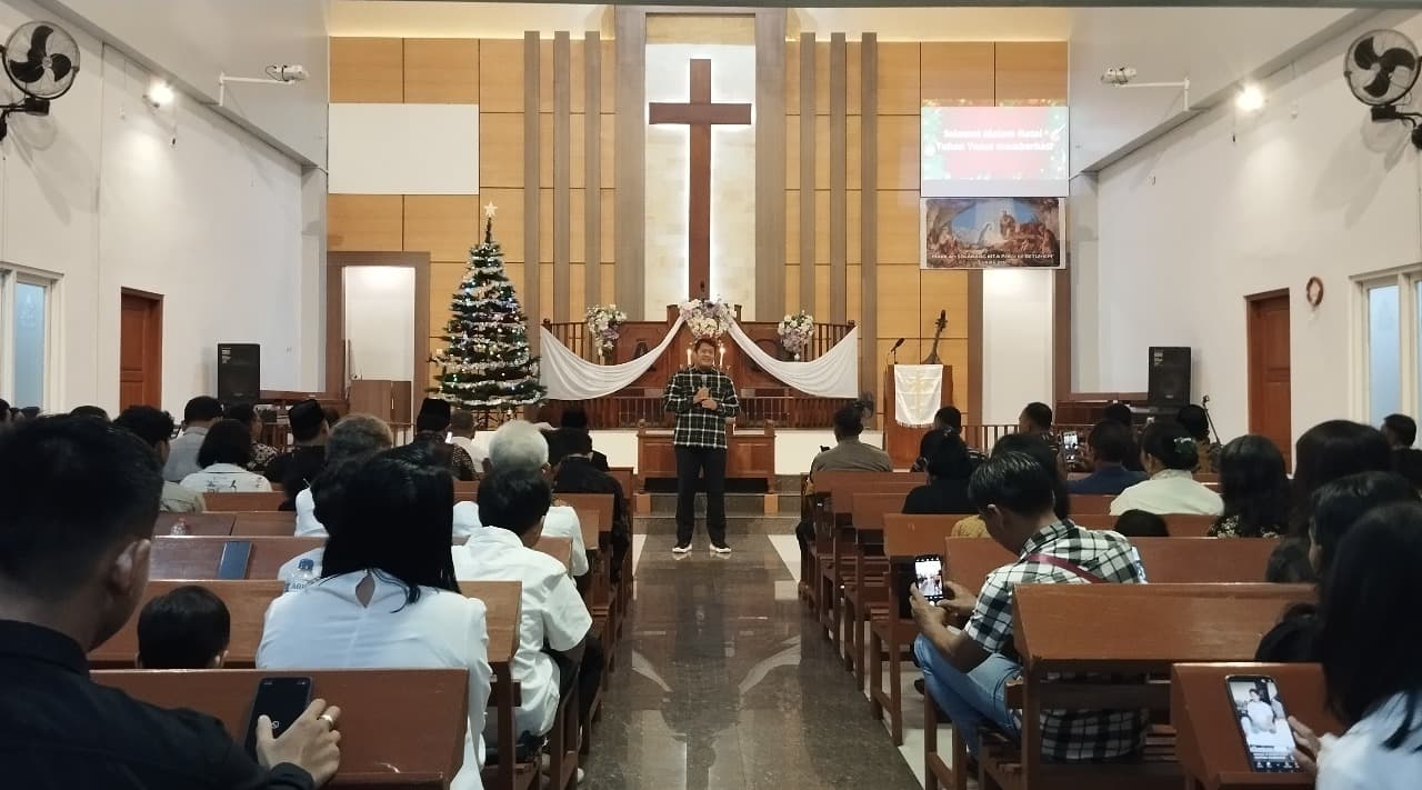 Forkopimda Pacitan Pantau Pelaksanaan Misa Natal di Sejumlah Gereja