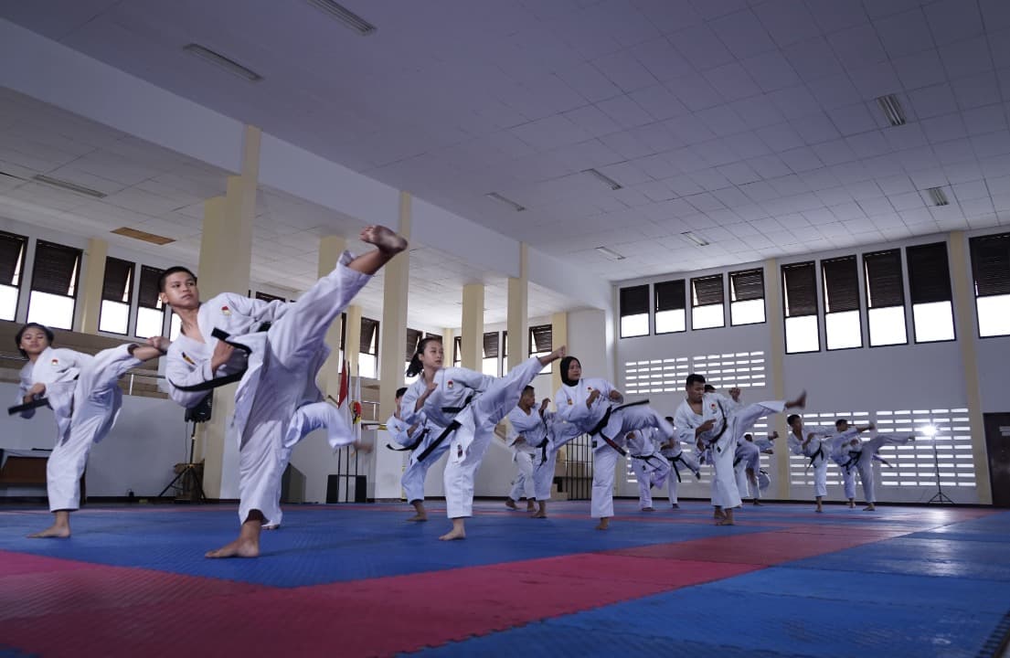 20 Karateka Ikuti Latihan Perdana dan Pembukaan Dojo Meikyo INKAI Surabaya