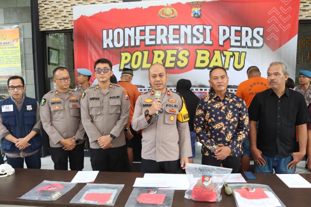 Polres Batu Bongkar Sindikat Perdagangan Bayi Jaringan Nasional