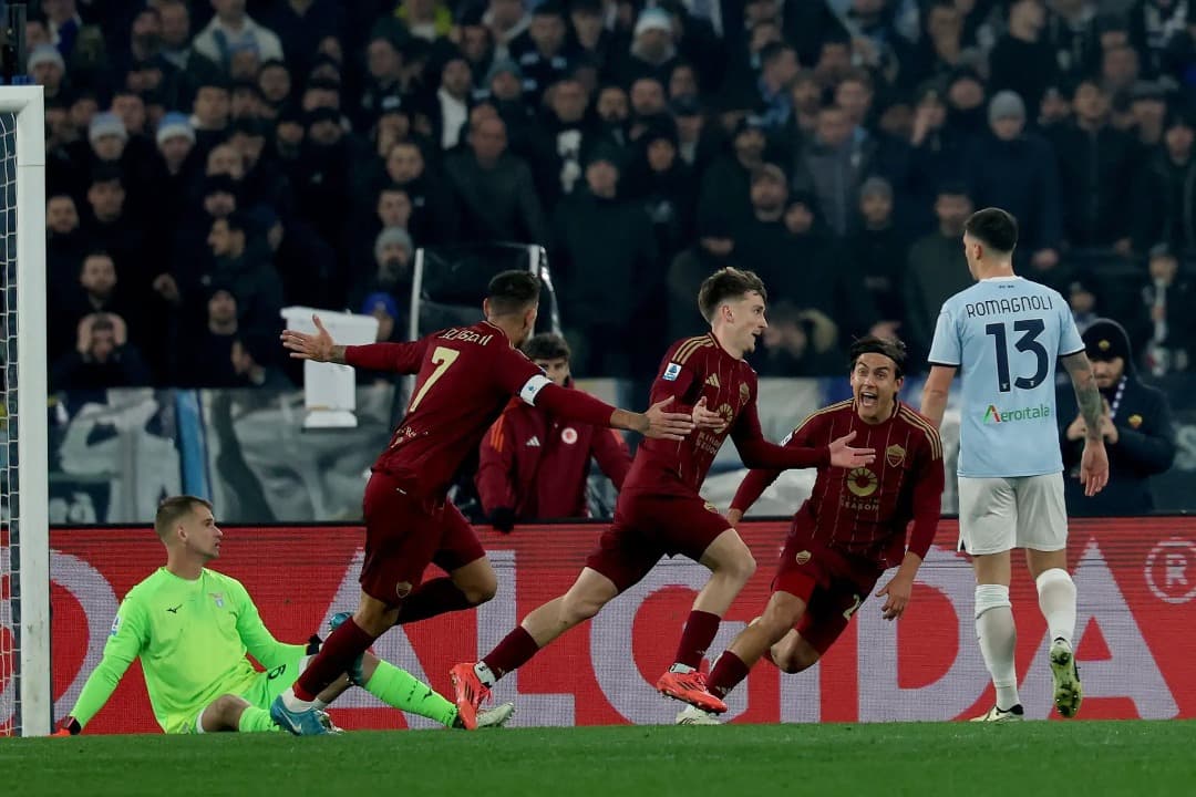 AS Roma Kalahkan Lazio di Derby della Capitale Perdana Liga Italia 2024/2025