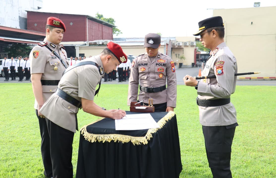 Dimutasi ke Polda Jatim, AKP Achmad Rudi Zaeny Yakin Polres Mojokerto Kota Akan Makin Baik