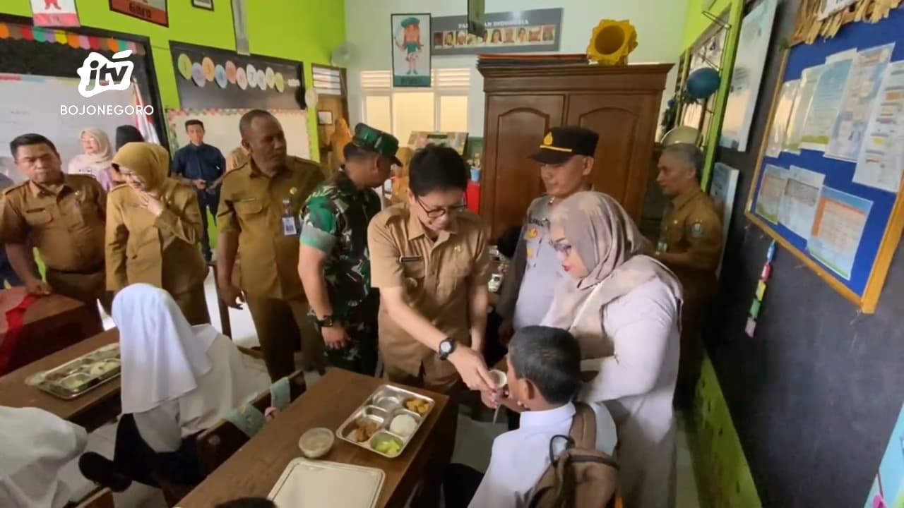 Program Makan Bergizi Gratis di Bojonegoro Resmi Dimulai