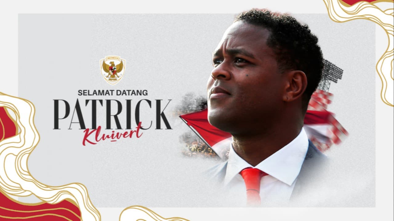 PSSI Resmi Tunjuk Patrick Kluivert sebagai Pelatih Timnas Indonesia