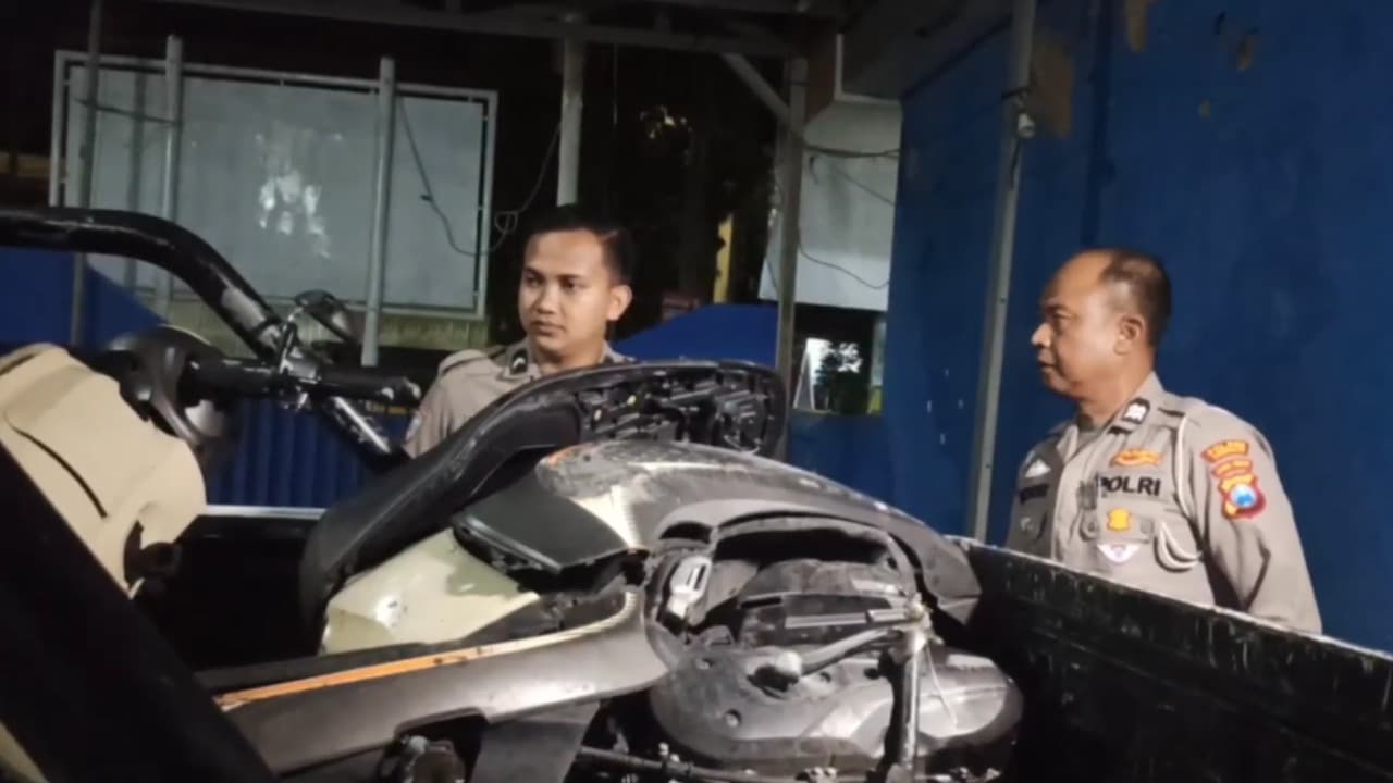 Kecelakaan Beruntun di Blega, Pengendara Motor Tewas Terhimpit