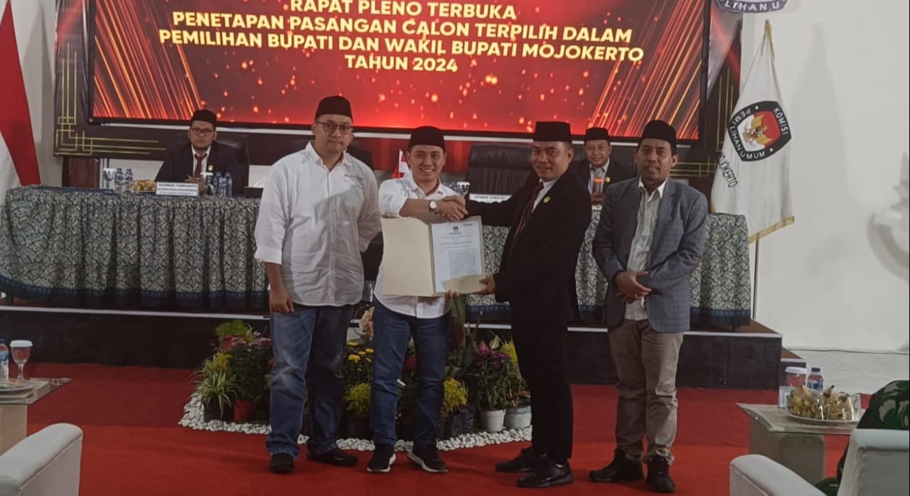 Gus Barra-dr Rizal Resmi Jadi Bupati-Wakil Bupati Mojokerto 2025-2030