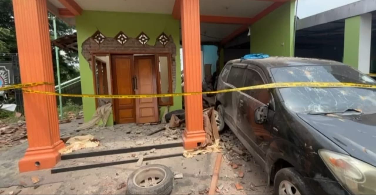 Ledakan di Rumah Aipda Maryudi, Diduga dari Serbuk Petasan