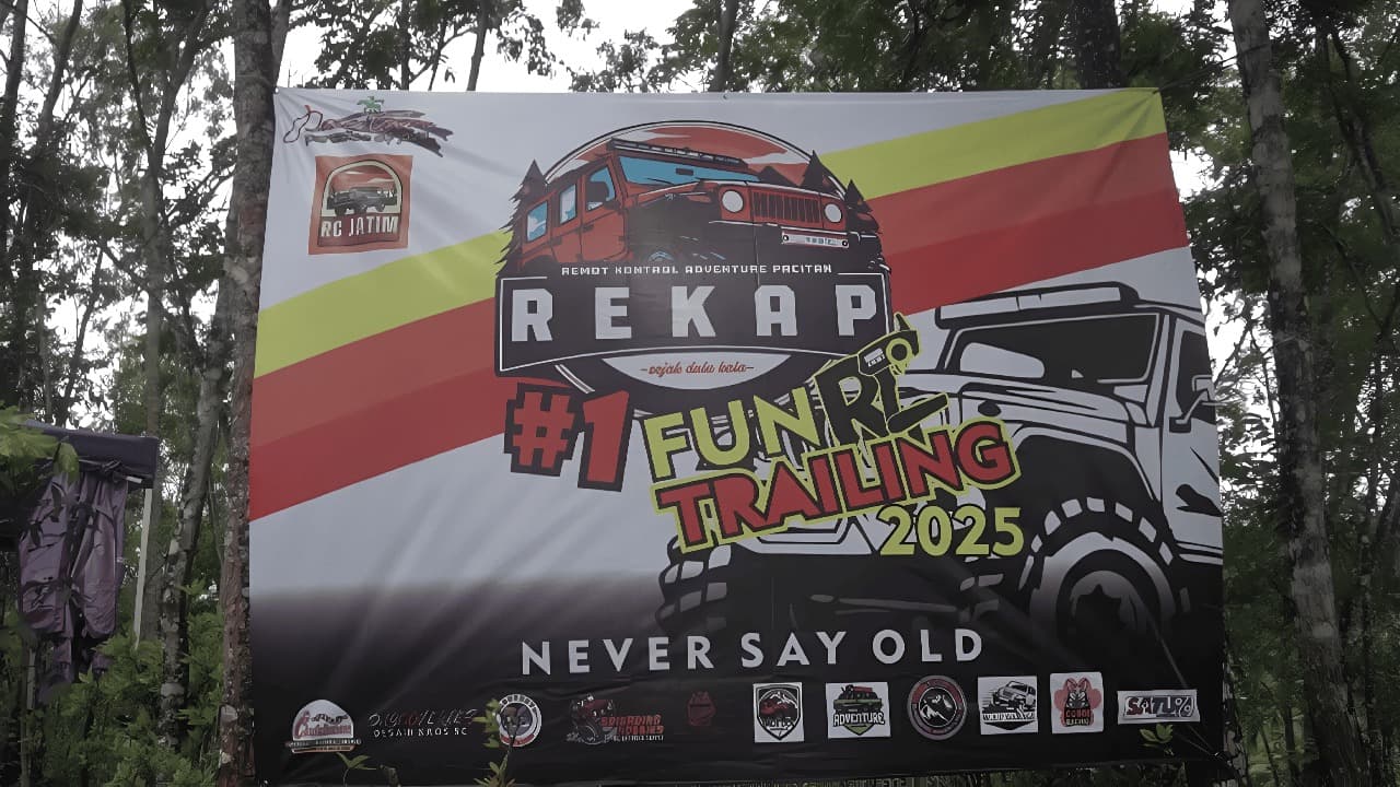 Serunya Fun Trailing Mobil RC di Pacitan, Trek Menantang dan Pemandangan Memukau