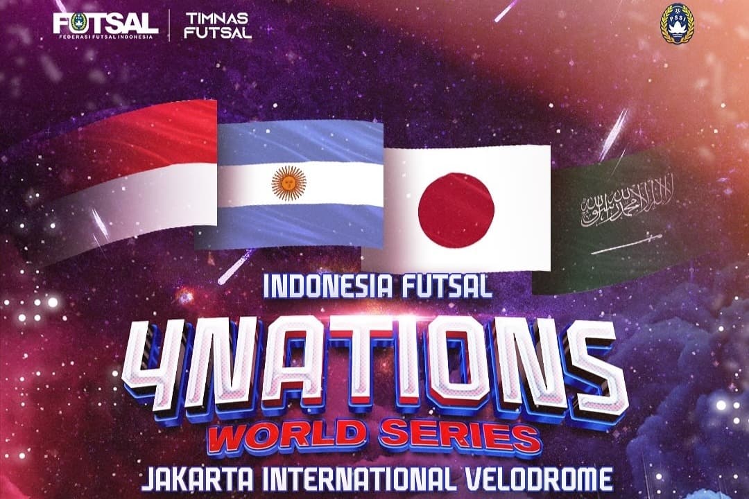 FFI Gelar 4Nations World Series 2025, Timnas Futsal Indonesia Bakal Hadapi Negara Top Dunia