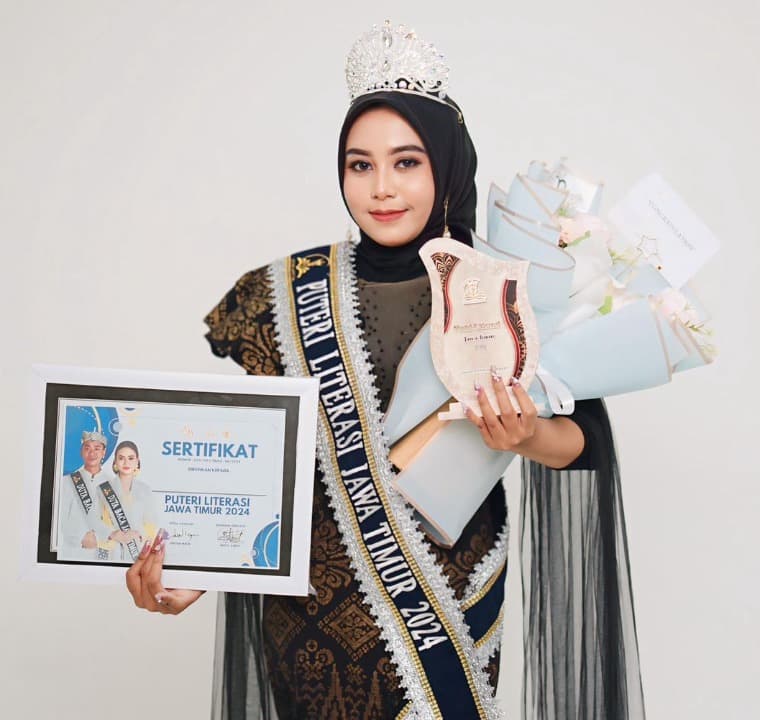 Dela, Mahasiswa Pendidikan Bahasa Indonesia UMM yang Jadi Duta Literasi Jatim