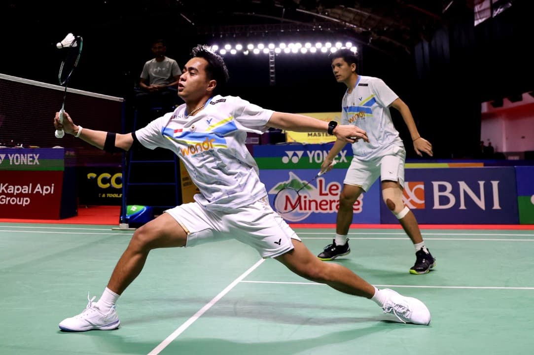 Hasil Indonesia Masters 2025: Rahmat/Yere Angkat Koper Lebih Cepat usai Takluk dari Ganda Malaysia