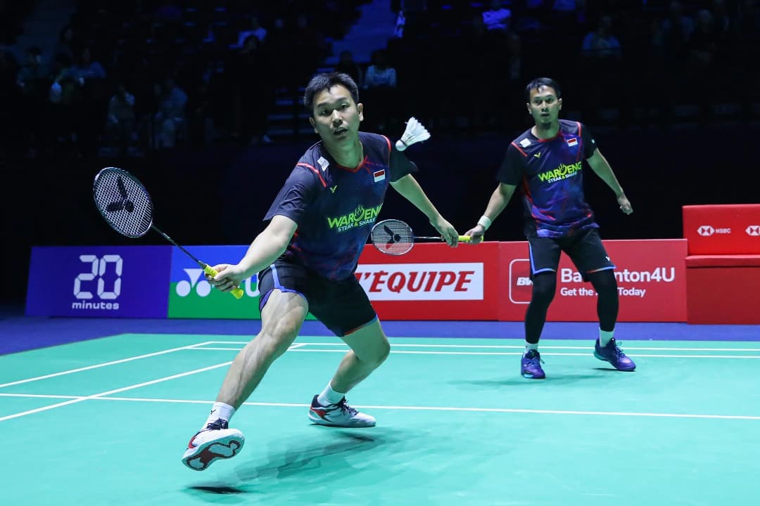 Hasil Indonesia Masters 2025: Hendra/Ahsan Ikuti Jejak Fajar/Rian ke Babak 16 Besar