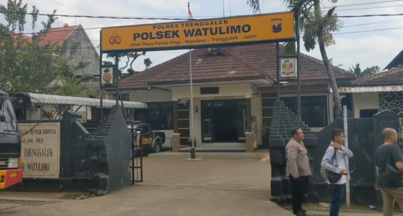 Pasca Diserang Perguruan Silat, Polsek Watulimo Trenggalek Kembali Buka Layanan