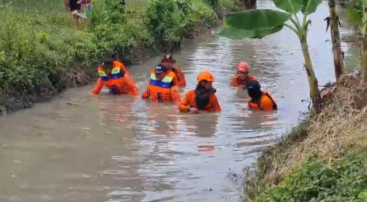 Balita 3 Tahun di Nganjuk Hilang, Diduga Terseret Arus di Sungai