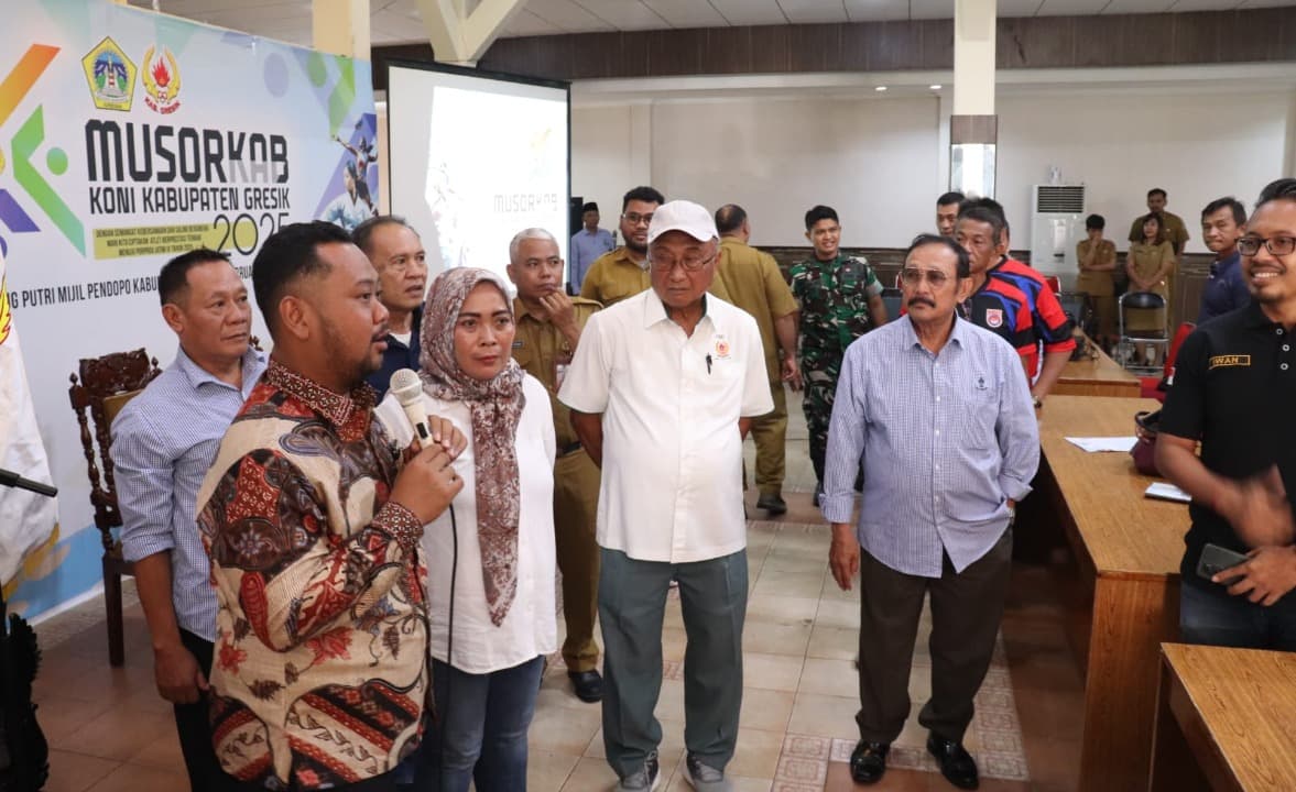 Hadiri Musorkab KONI, Bupati Yani Apresiasi Prestasi Atlet Gresik