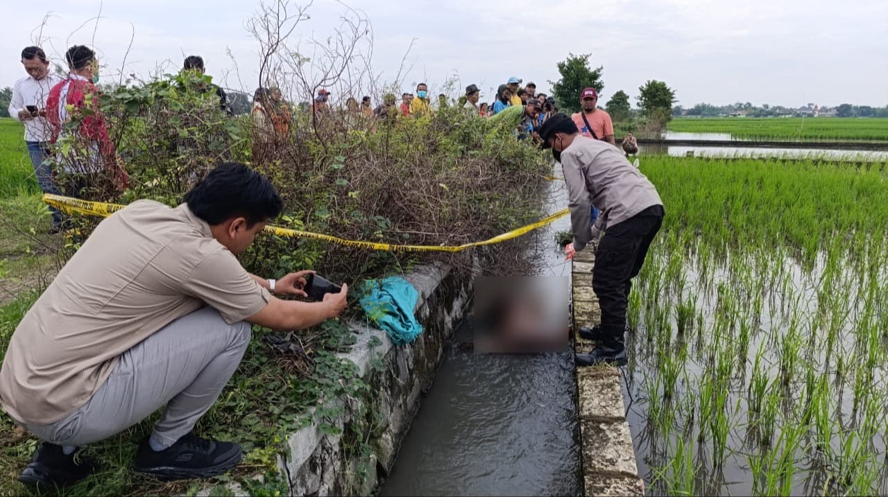 Mayat Pria Tanpa Kepala Ditemukan di Saluran Irigasi Jombang