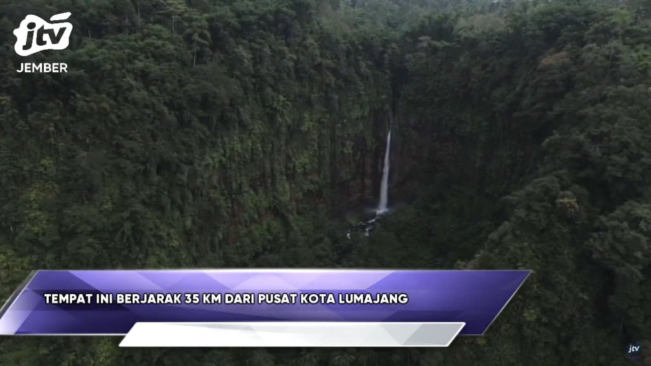 Cantiknya Panorama Air Terjun Kapas Biru