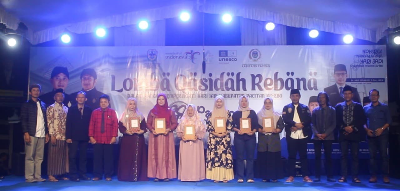 Berikut Pemenang Lomba Qasidah Rebana dalam Peringatan Hari Jadi ke-280 Kabupaten Pacitan