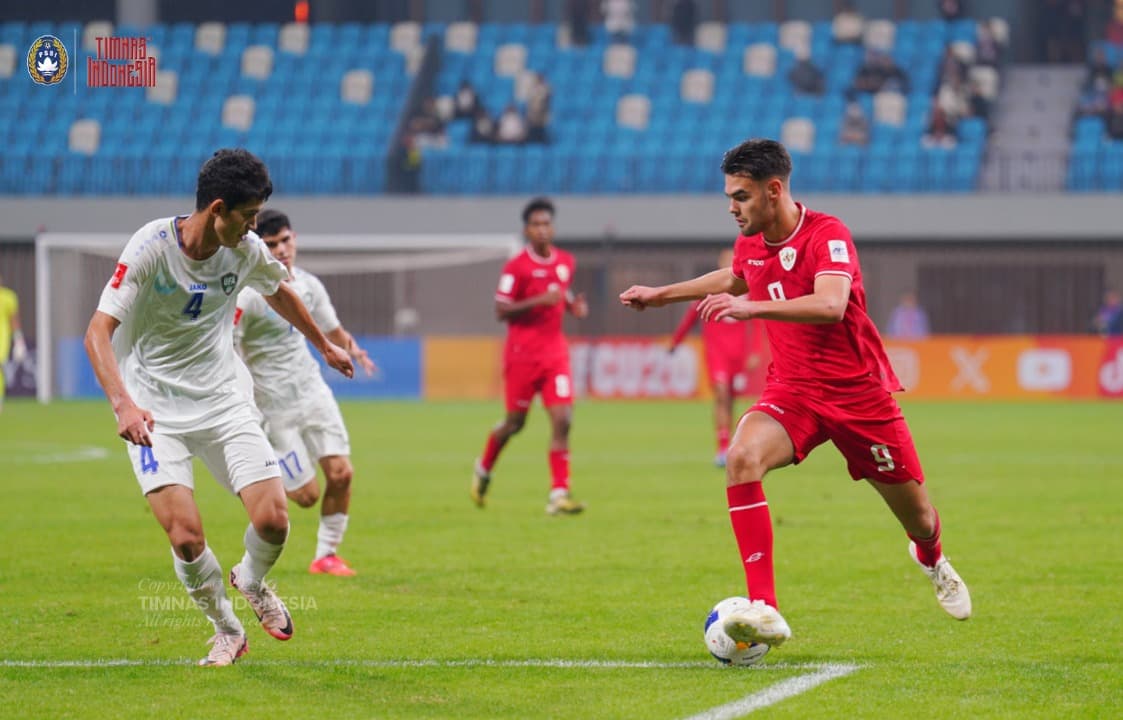 Hasil Piala Asia U-20 2025: Indonesia Telan Kekalahan dari Uzbekistan