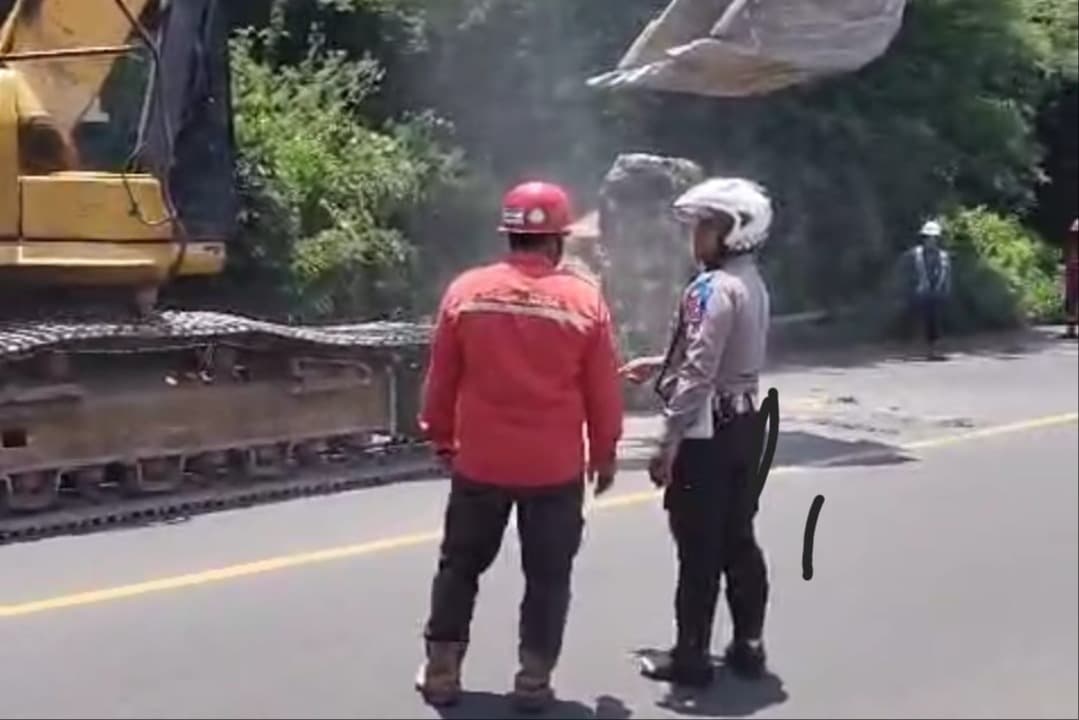 Batu Besar Jatuh dari Bukit di Area PLTU Paiton, Ini Penyebabnya