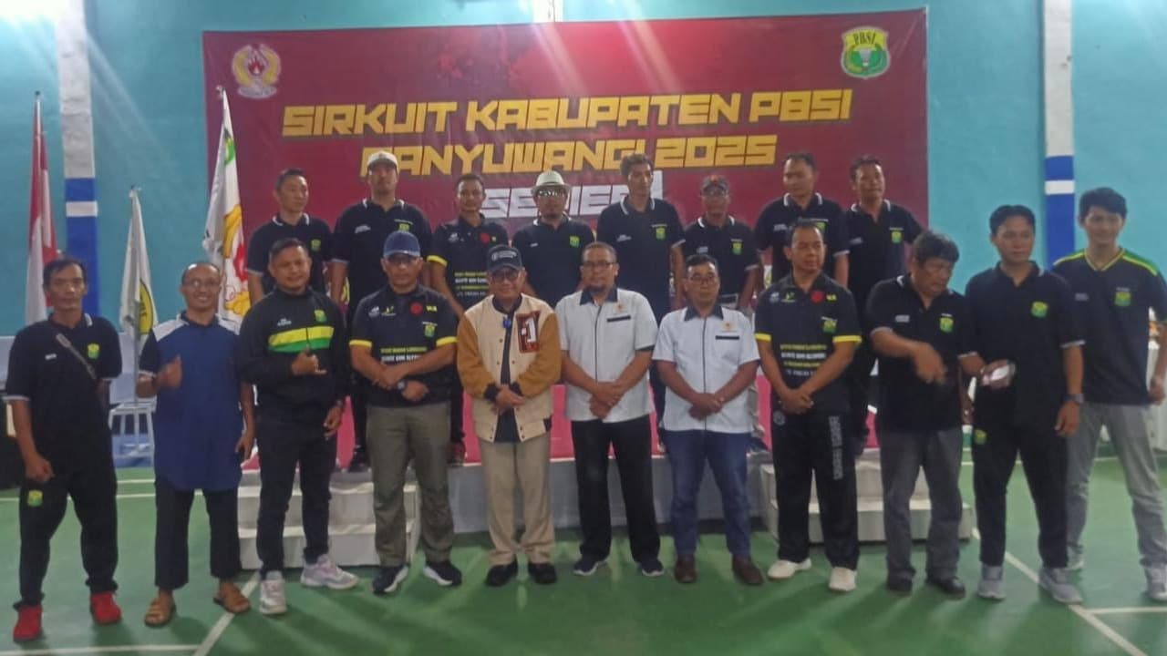 PBSI Banyuwangi Resmi Gelar Kejuaraan Bulu Tangkis Sirkab Pertama Tahun 2025