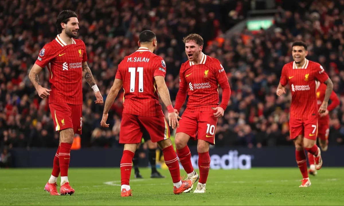 Rekap Hasil Liga Inggris: Liverpool Perlebar Jarak dari Arsenal, Manchester City Bekuk Tottenham