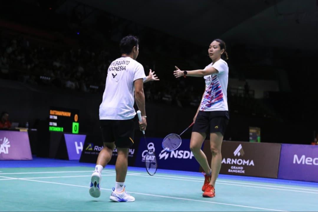 Hasil German Open 2025: Rehan/Gloria Melaju ke Semifinal, Jafar/Felisha Terhenti