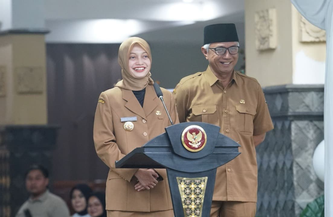 Ini Pesan Mbak Wali Untuk ASN Saat Pimpin Apel Perdana di Balai Kota Kediri