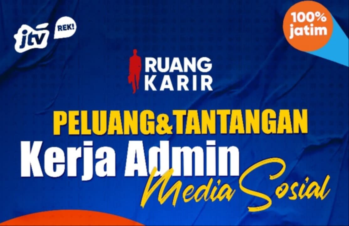 JTV Hadirkan Ruang Karir, Bahas Peluang dan Tantangan Profesi Admin Media Sosial