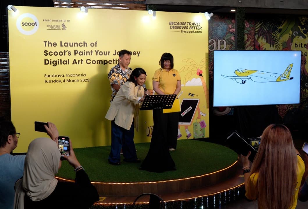 Asah Kreatifitas Traveller, Scoot Gelar Kompetisi Melukis Digital “Paint Your Journey”