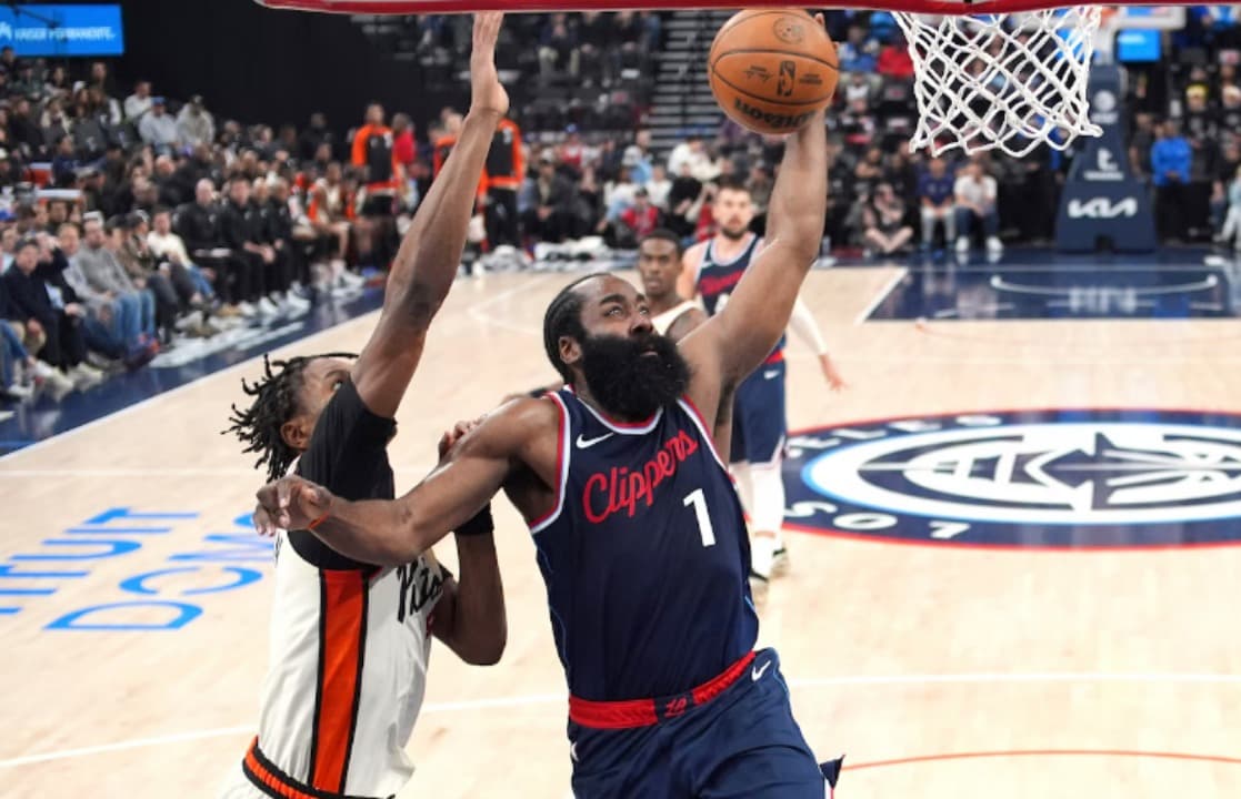 NBA Hari Ini: James Harden kemas 50 Poin, Clippers Kalahkan Pistons 123-115