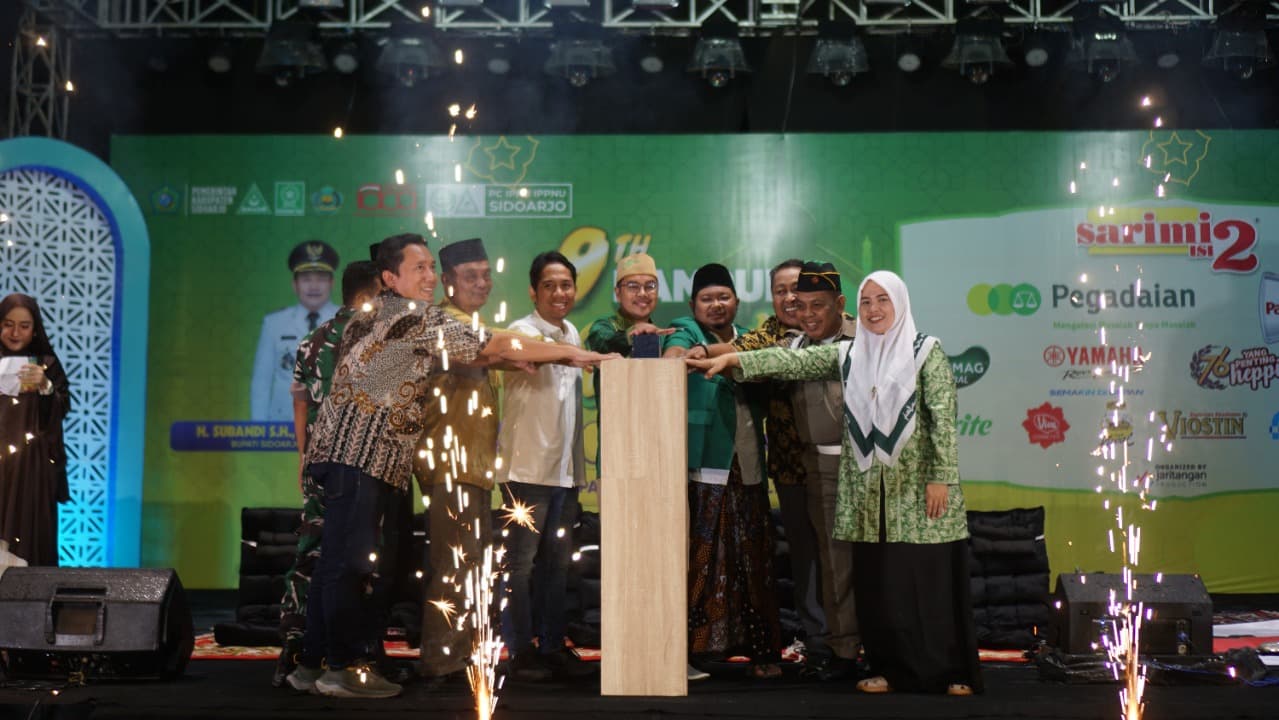 Diwarnai Lantunan Sholawat, Pembukaan Kampung Ramadhan Jtv di GOR Sidoarjo Berlangsung Meriah