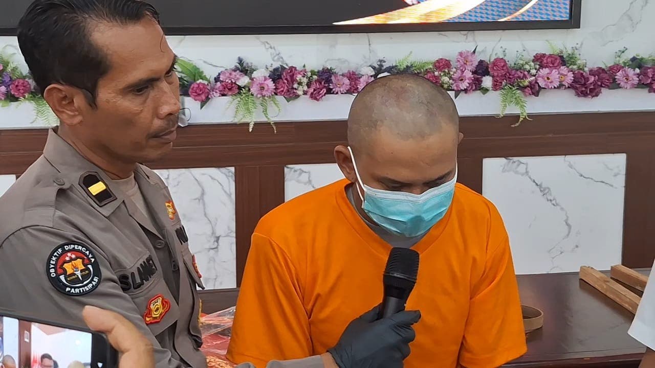 Tega! Ayah di Mojokerto Cambuk Anak Tiri Pakai Rantai Motor