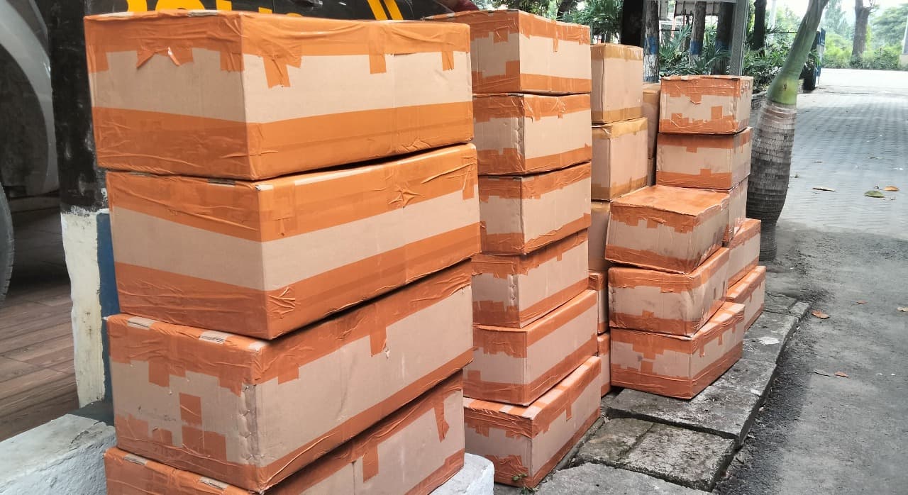 Polsek KPPP Polresta Banyuwangi Gagalkan Penyelundupan ribuan botol Arak
