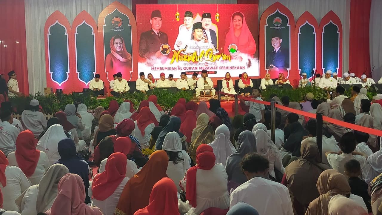 Bupati Nganjuk Pimpin Santunan Yatim Piatu dan Kaum Dhuafa di Surabaya