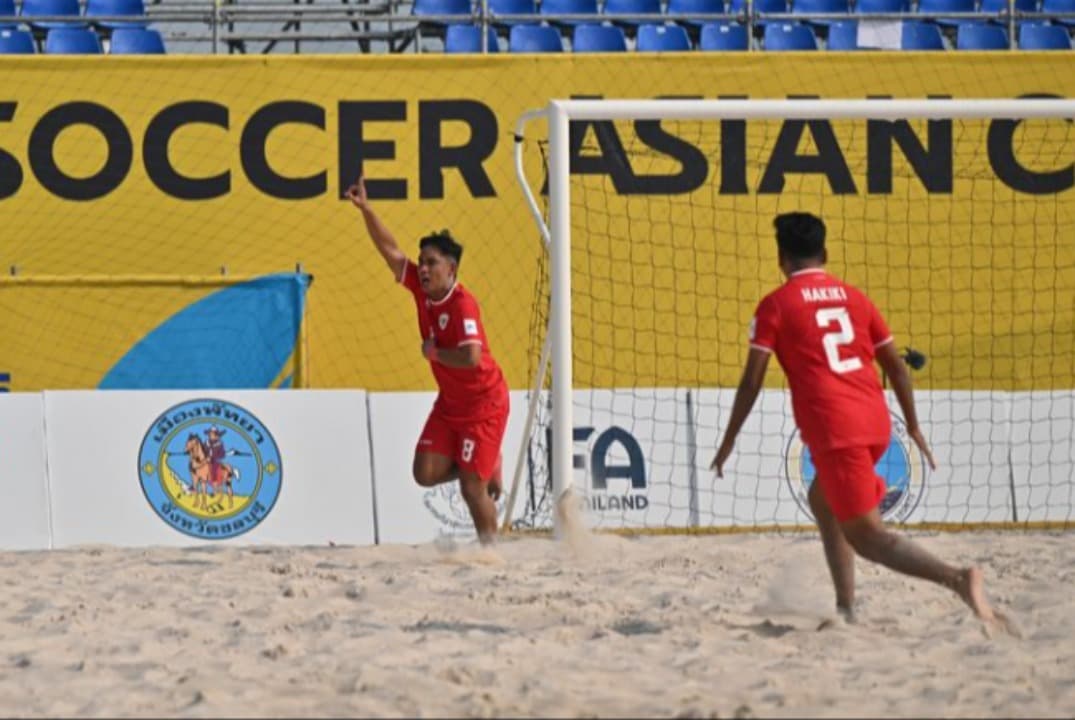 AFC Beach Soccer Asian Cup 2025 : Timnas Indonesia Kembali Kalah, Takluk 1-6 dari Uni Emirat Arab