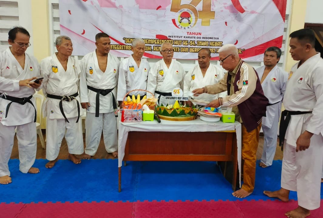 HUT ke-54, INKAI Jatim Bertekad Bangun SDM Indonesia Lewat Karate