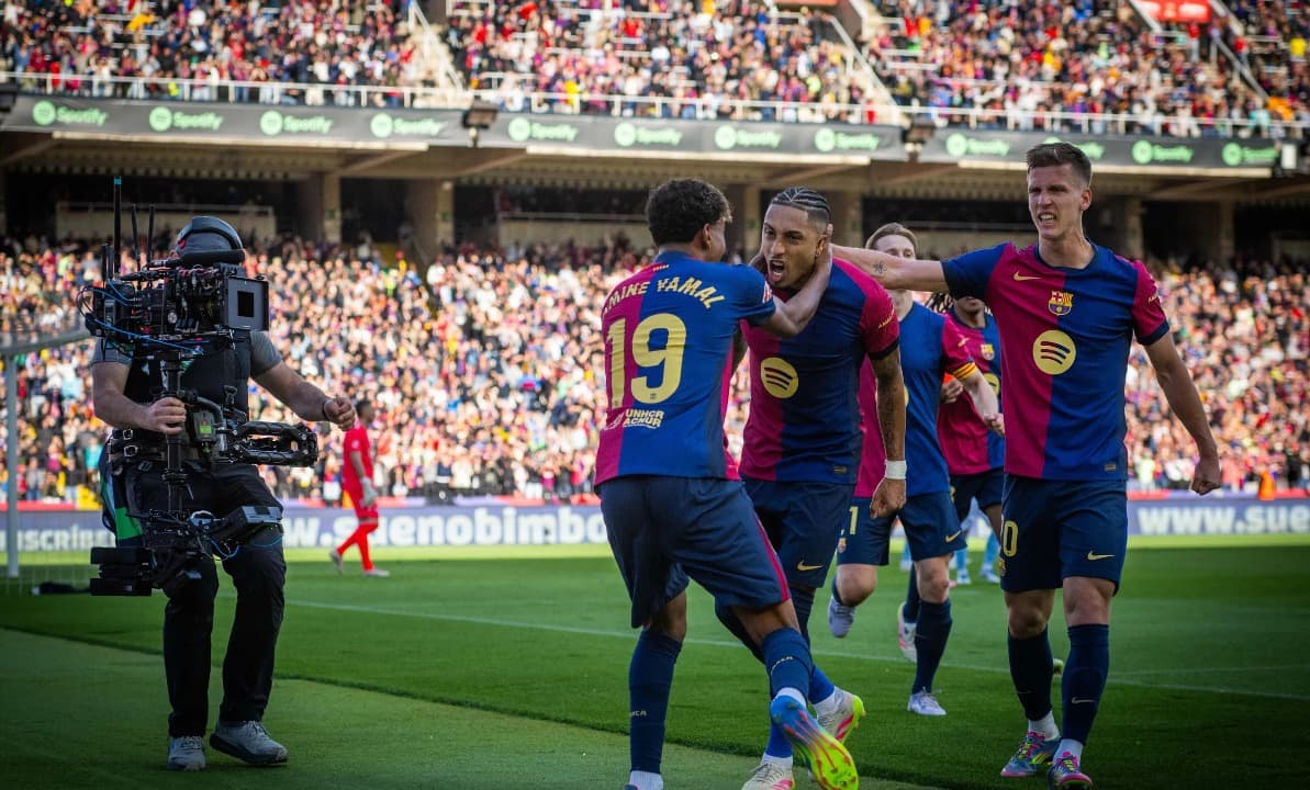 Barcelona Perlebar Jarak dengan Duo Madrid Usai Menang Dramatis Kontra Celta Vigo