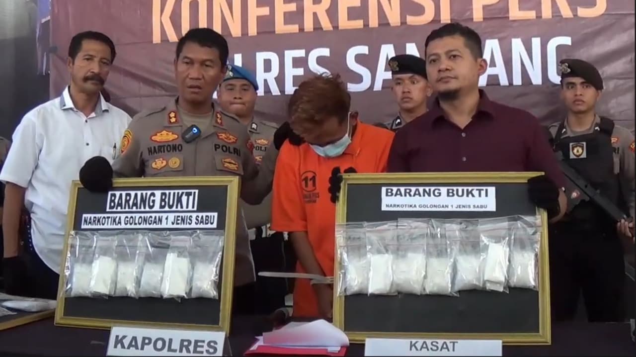 Bawa Sabu Hampir 1 Kg, Pemuda Sampang Diamankan Polisi