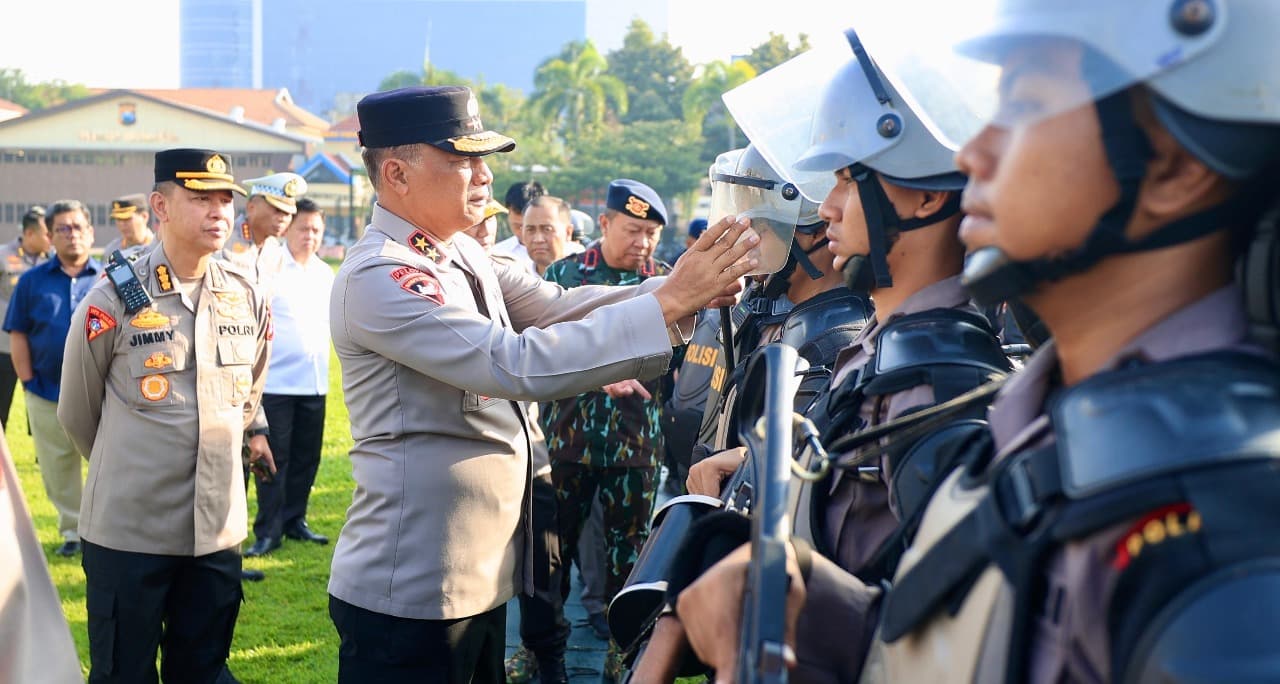 3.736 Personel Gabungan Amankan Peringatan May Day di Surabaya