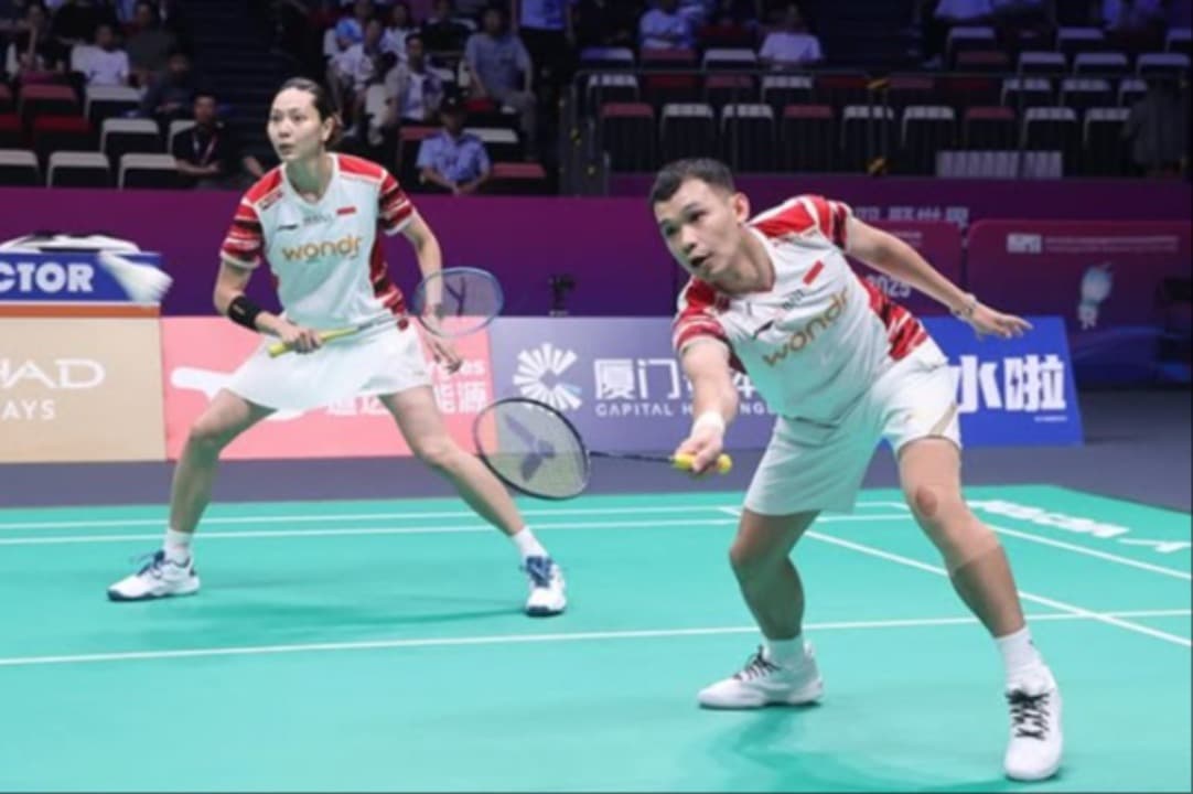 Hasil Piala Sudirman 2025: Diwarnai Keputusan Kontroversial, Rinov/Gloria Kalah, Indonesia 0-1 Denmark