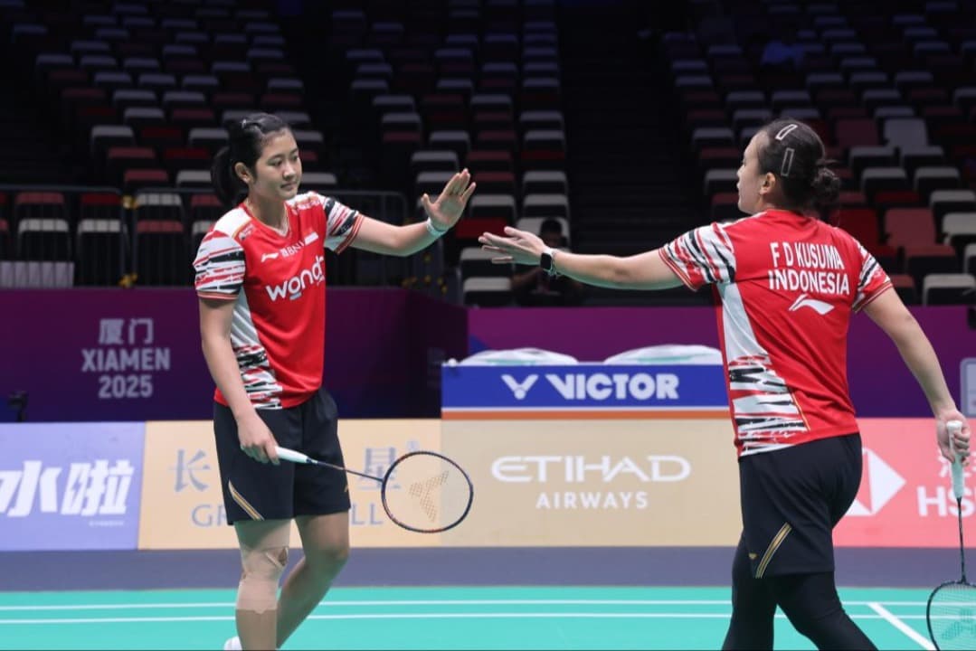 Hasil PIala Sudirman 2025: Ana/Tiwi Menang, Indonesia Sikat Denmark 4-1