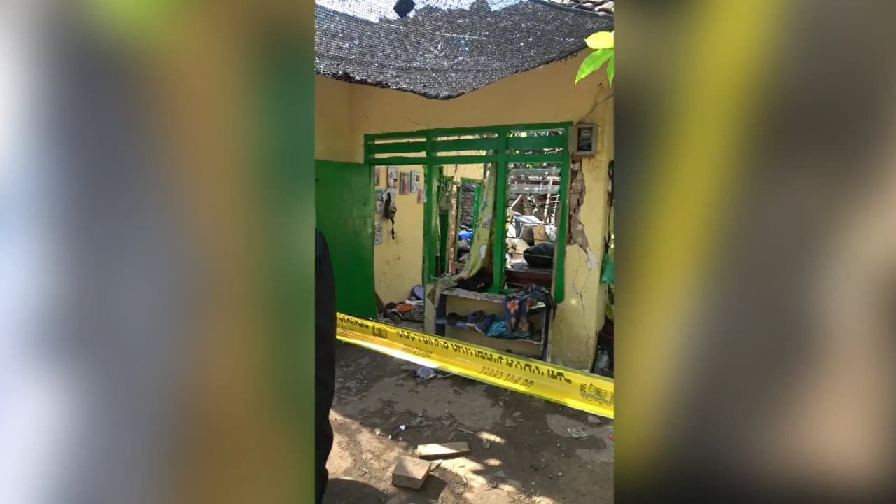 Ledakan tabung Gas di Kalianget, Satu orang Meninggal di Tempat