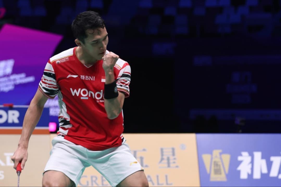 Hasil Piala Sudirman 2025: Tampil On Fire, Jonatan Christie Bawa Indonesia Berbalik Unggul 2-1