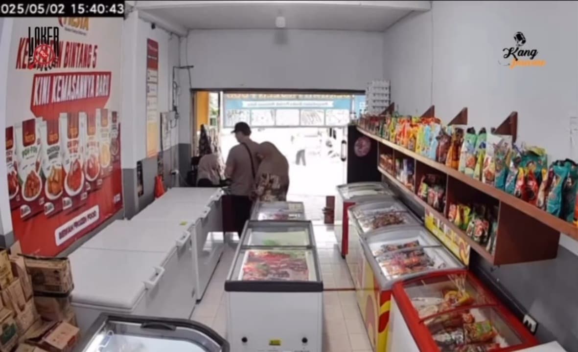 Pasangan WNA Timur Tengah Curi Uang di Minimarket Banyuwangi