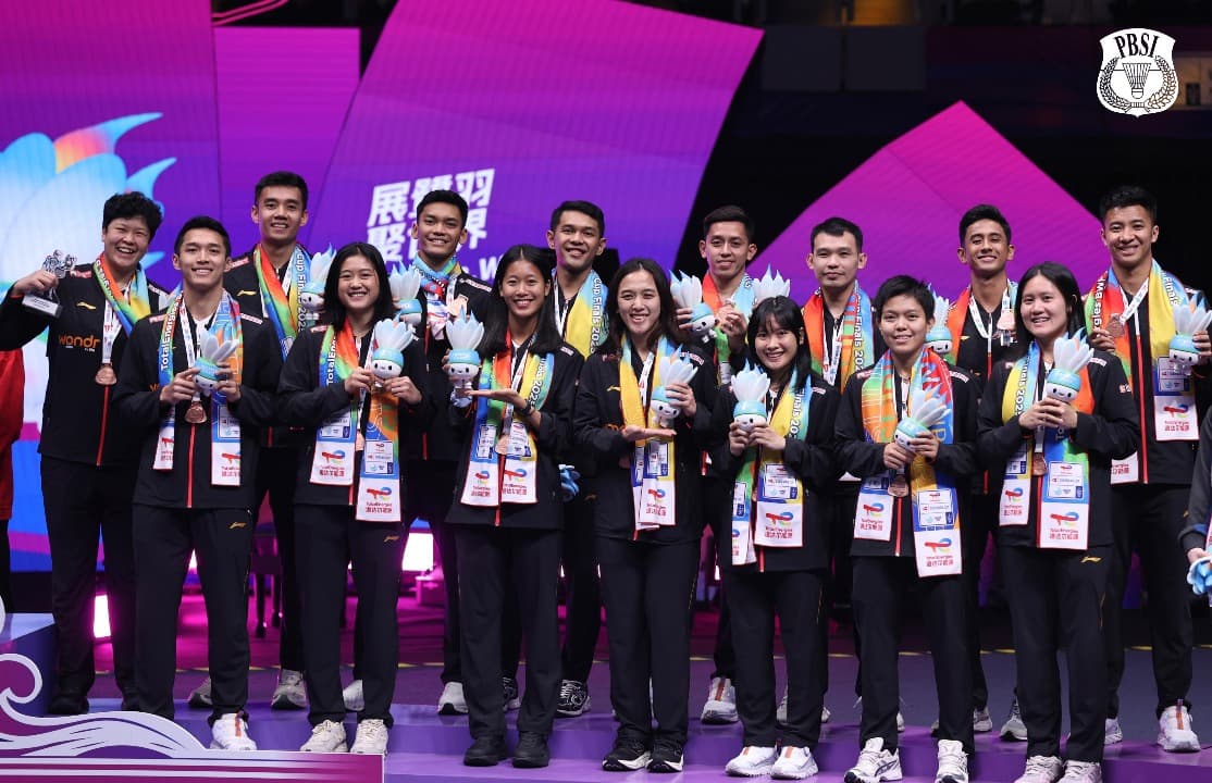 China Juara Piala Sudirman 2025 usai Bekuk Korea Selatan, Indonesia Raih Perunggu