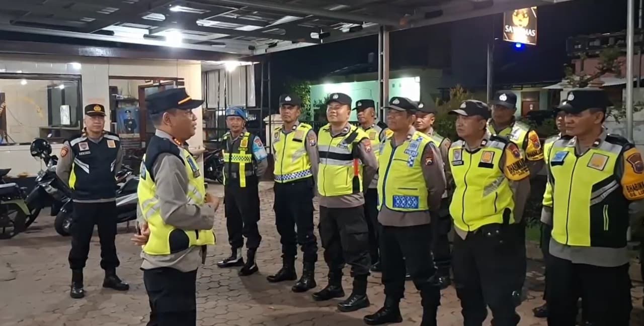 Tekan Aksi Kejahatan, Patroli Gabungan Dilakukan Polisi Rayon Bululawang