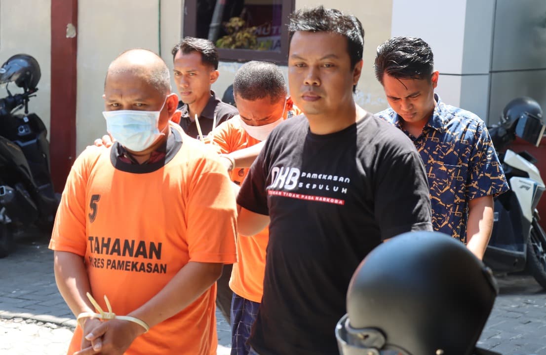 Polisi Amankan 1 Bandar dan 2 Pengedar Narkoba di Pamekasan
