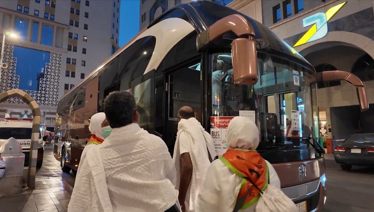 Kloter Pertama Menuju Makkah Berangkat, Proses Miqat di Bir Ali Diatur Hanya 30 Menit